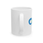 Coffee Mug — "Because My Estrogen Quit" Colorful Retro Feminine Ceramic Mug (11oz & 15oz)