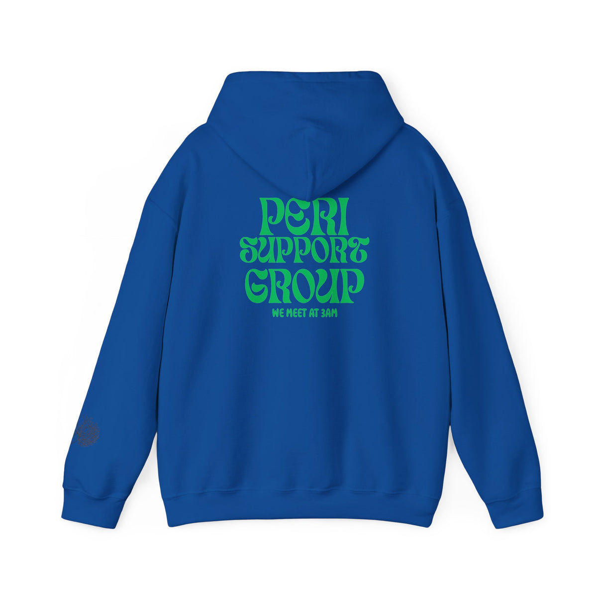 "Peri Support Group" Retro Green Support Hoodie