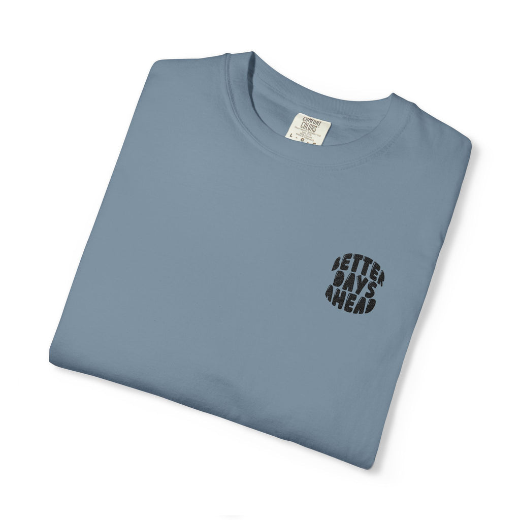 Retro 'Better Days Ahead' Chest Logo T-Shirt