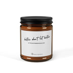 Amber Jar Soy Candle - 'Besties don't let besties'