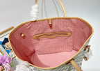 L   V  NF white&rose bag MQ