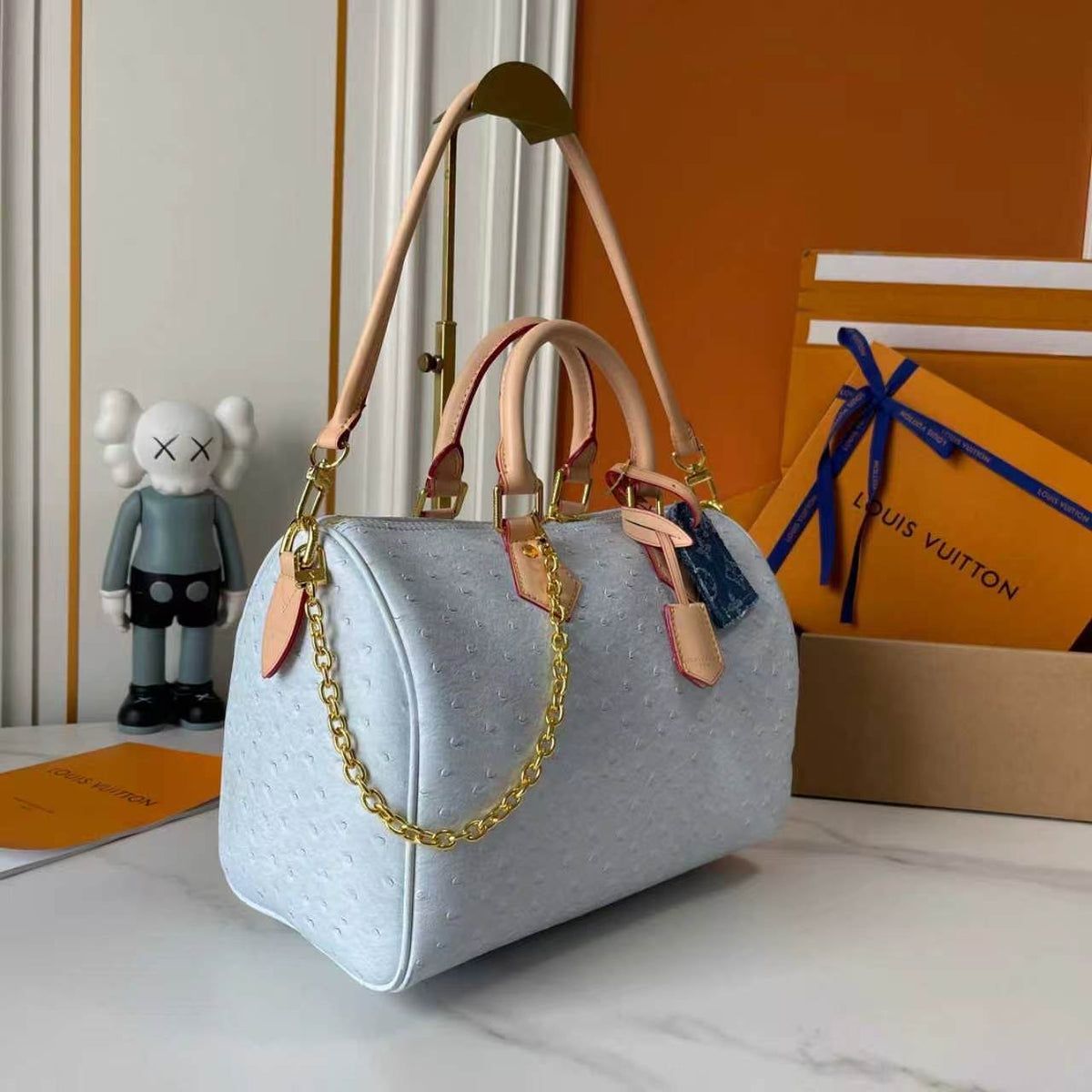 LV SPEEDY Baby Blue