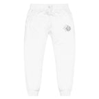 Magnolia Tumbleweed Sweatpants — Cozy White Fleece Joggers