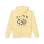 Magnolia Tumbleweed  Hoodie — Lightweight Cream Hooded Sweatshirt