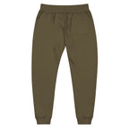 Magnolia Tumbleweed Sweatpants — Cozy White Fleece Joggers