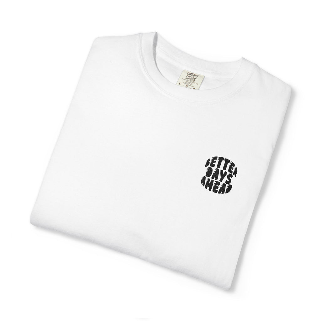 Retro 'Better Days Ahead' Chest Logo T-Shirt