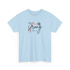 She Is Strong Tee - Inspirational Faith-Based Women's Christian T-Shirt (Psalm 46:5)