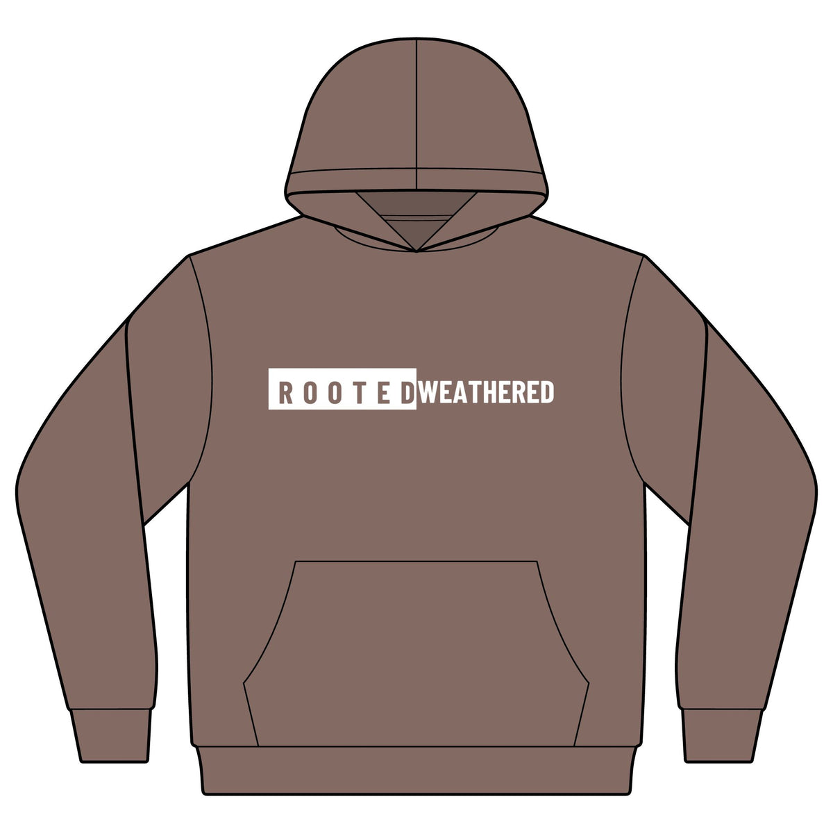 Rooted & Weathered Hoodie — Rustic Outdoor Pullover