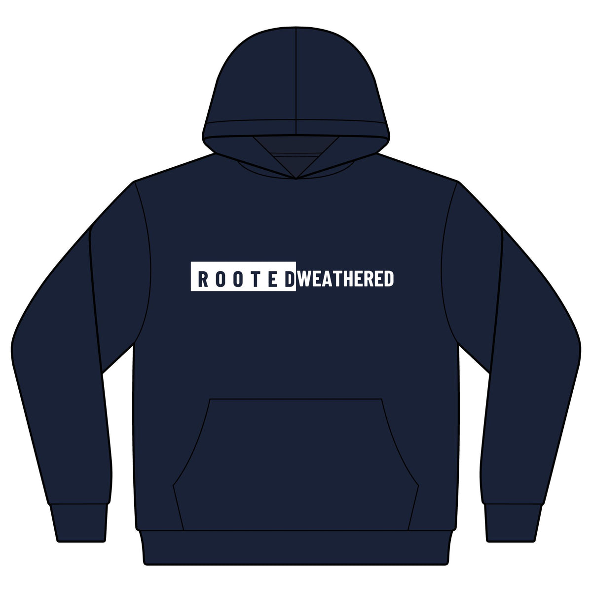 Rooted & Weathered Hoodie — Rustic Outdoor Pullover