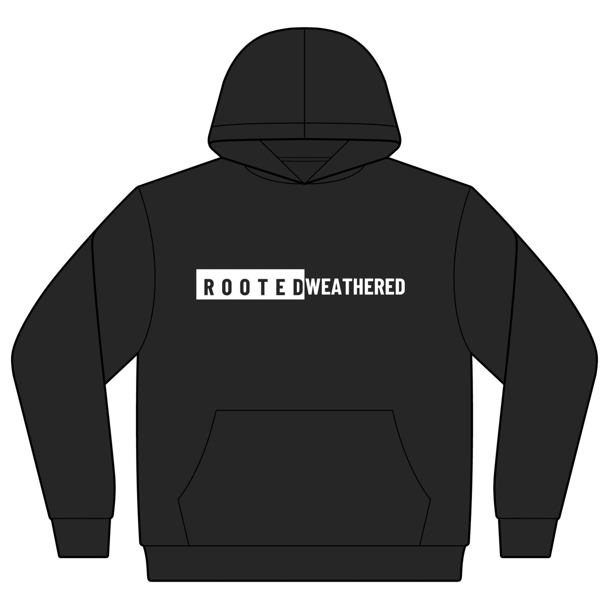 Rooted & Weathered Hoodie — Rustic Outdoor Pullover