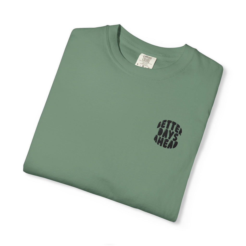Retro 'Better Days Ahead' Chest Logo T-Shirt