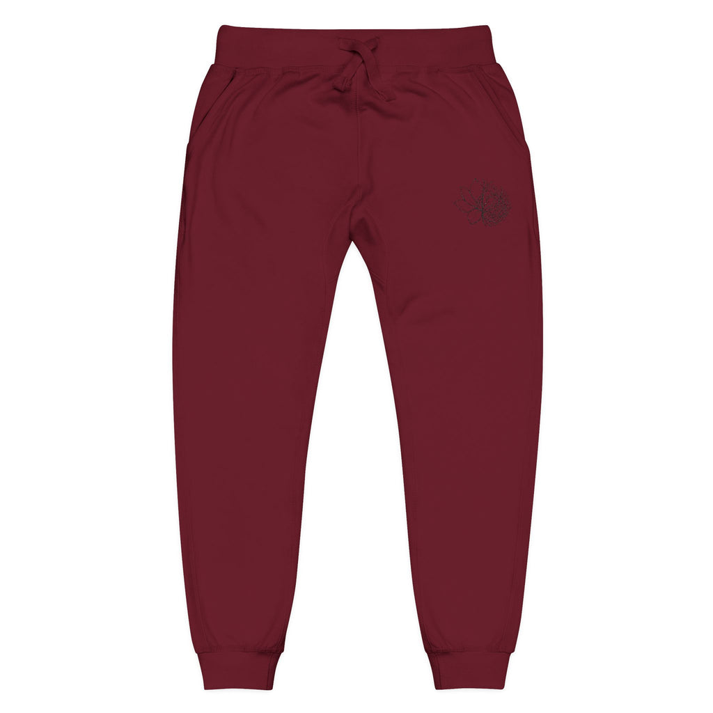 Magnolia Tumbleweed Sweatpants — Cozy White Fleece Joggers