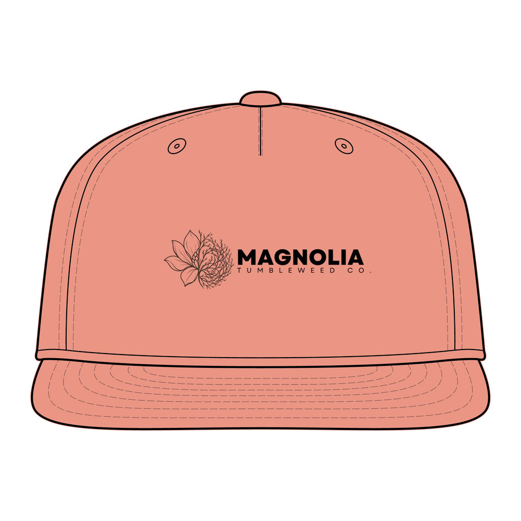 Magnolia  Snapback Hat — 'Magnolia Tumbleweed Co.' Logo Cap