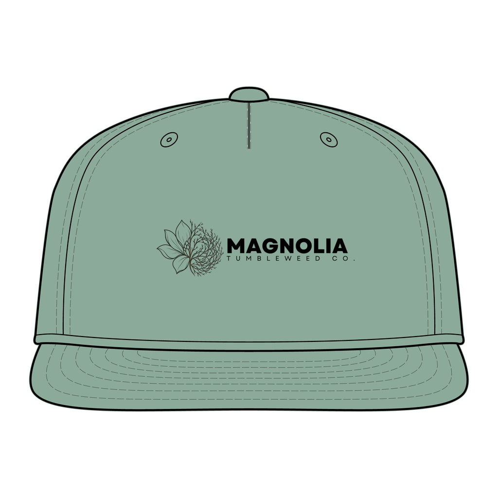 Magnolia  Snapback Hat — 'Magnolia Tumbleweed Co.' Logo Cap
