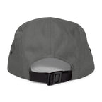 Embroidered Lotus 5-Panel Cap – Minimal  Camper Hat