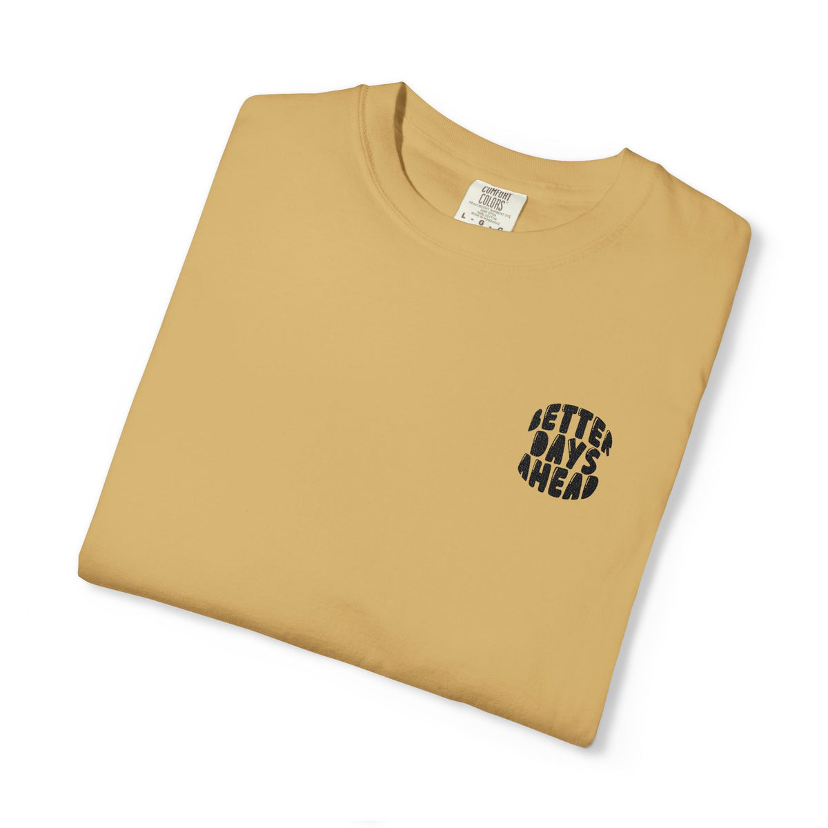 Retro 'Better Days Ahead' Chest Logo T-Shirt