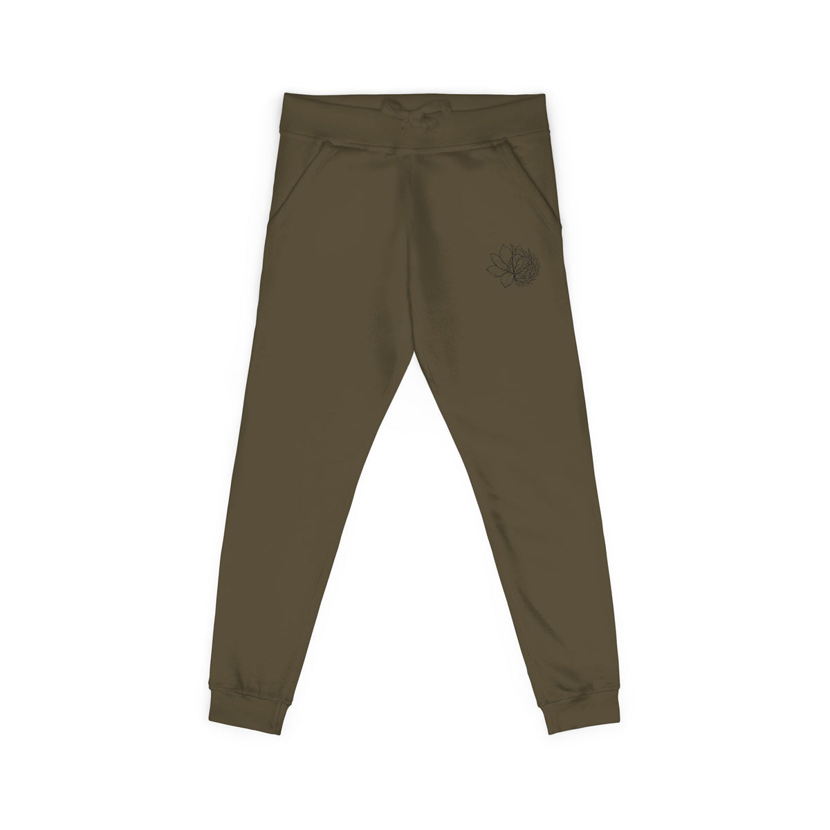 Magnolia Tumbleweed Sweatpants — Cozy White Fleece Joggers