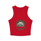 Magnolia Tumbleweed Tank Top — 'I've seen many roads' Women's Rib Racer