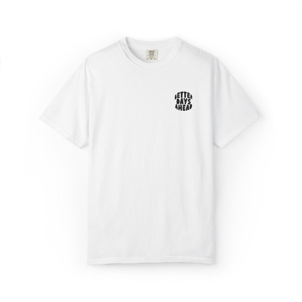 Retro 'Better Days Ahead' Chest Logo T-Shirt