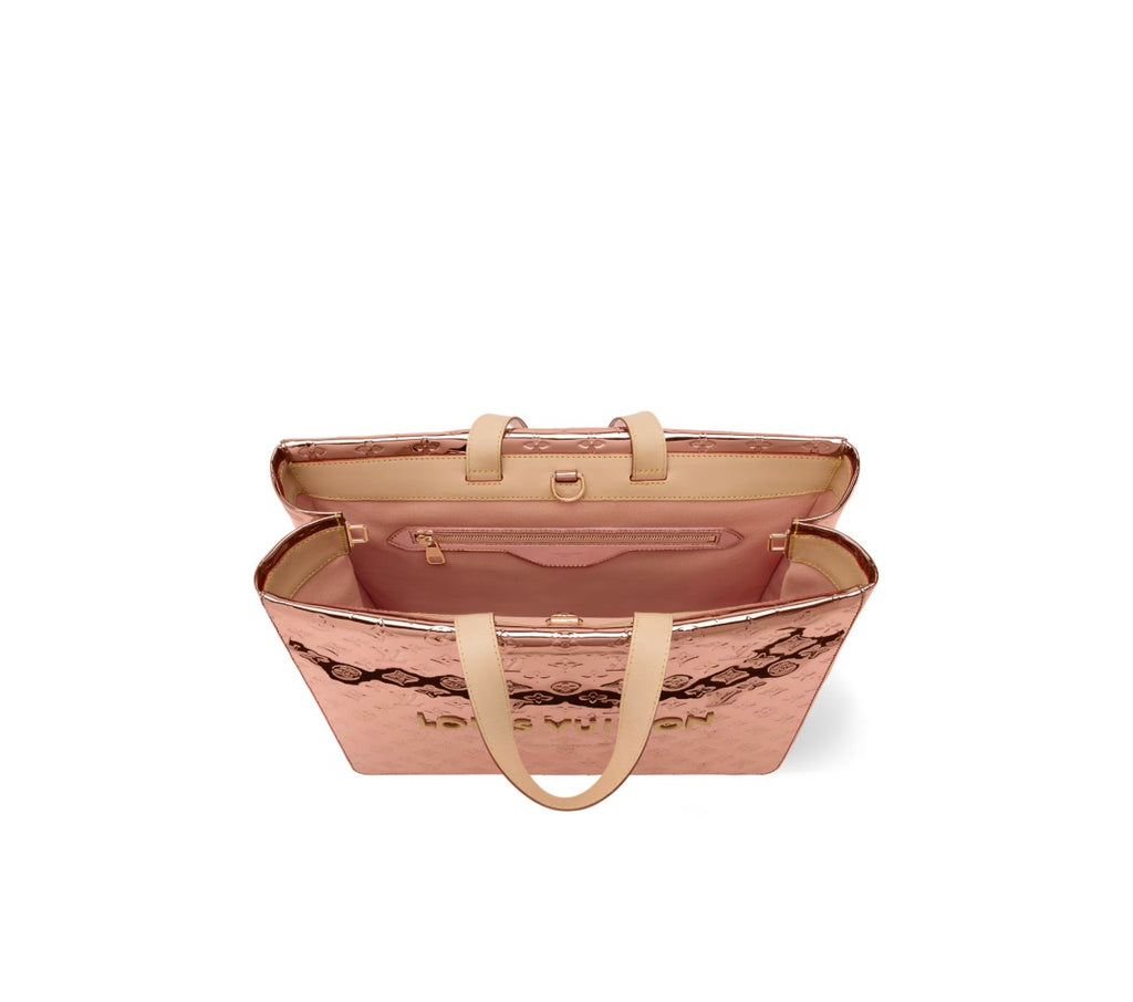LV Copper-Toned Shoppers Tote MM