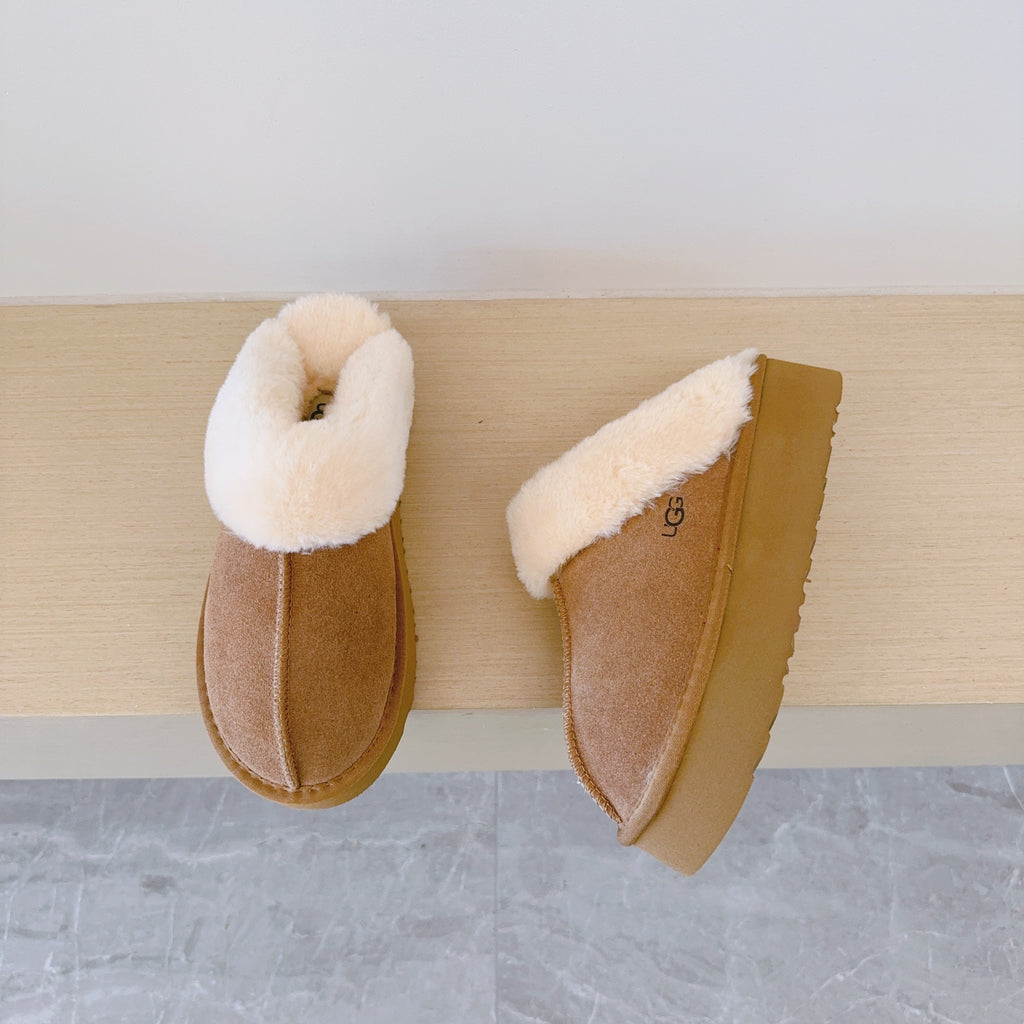 U ggg platform slipper