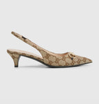 G G Sling Back Pumps (MQ)