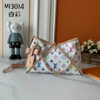 LV CARRYALL (BRWN / BLK / WHITE / BLK MULTI)