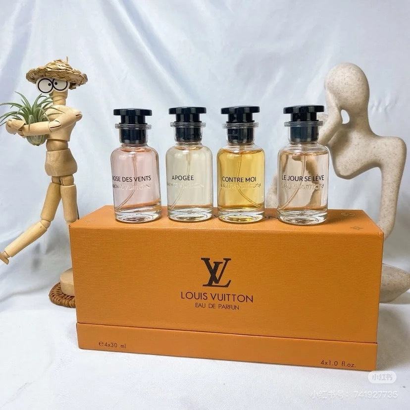 L V fragrance gift set
