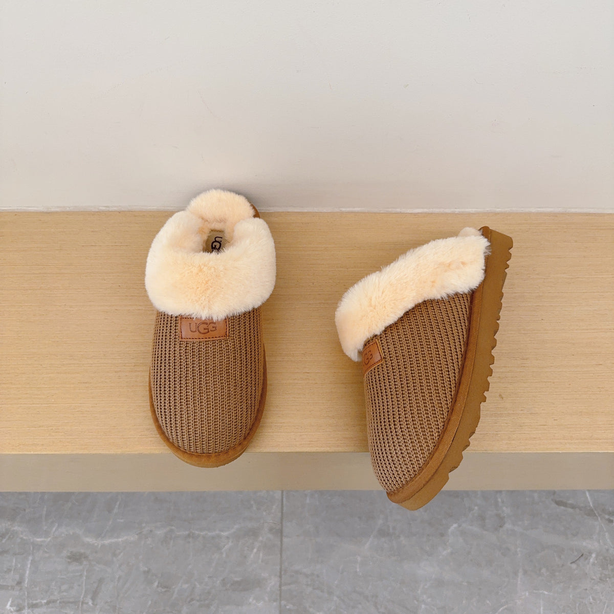U ggg ribbed slipper
