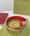 G G tan/red belt