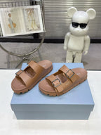 PR Strap Slides (Brown)