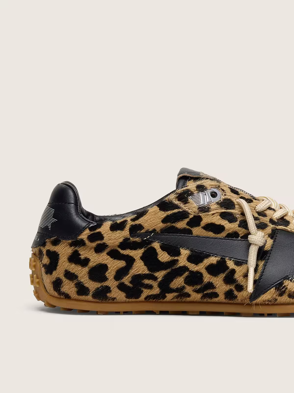 GoldieG leopard tennis shoes