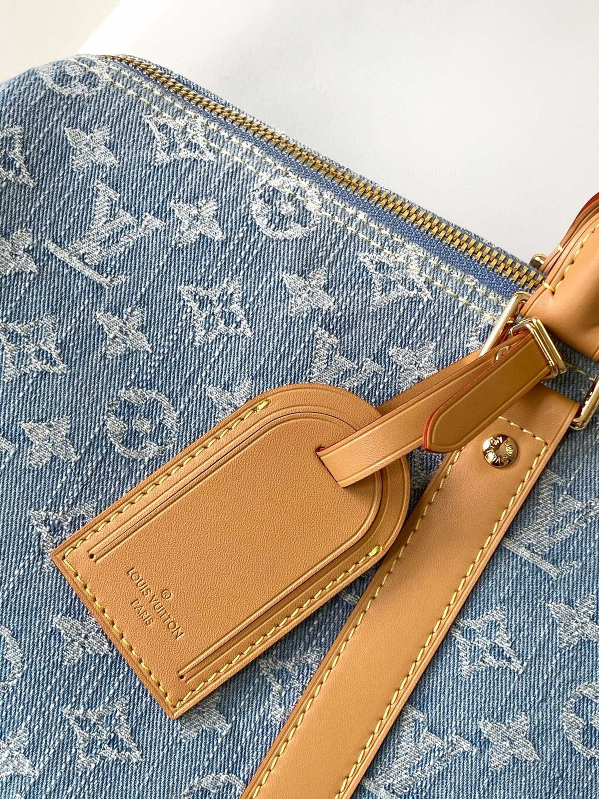L V DENIM KEEPALL (1:1/MQ)
