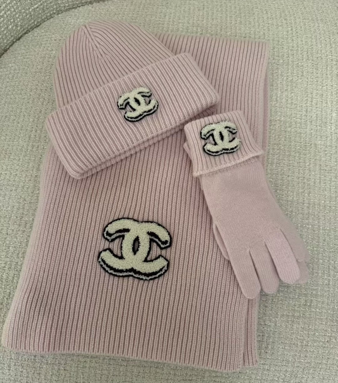 CC Winter Set-Baby Pink